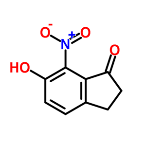 6-Hydroxy-7-nitroindanone